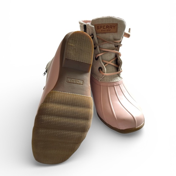 Sperry Women's Blush and Beige Winter Boots NWOT - Picture 4 of 5